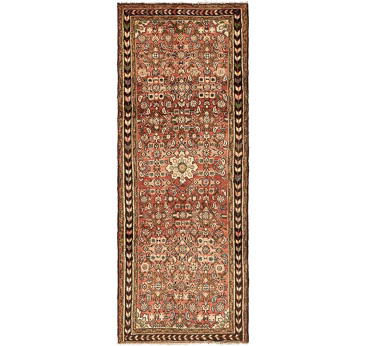 3' 6 x 9' 3 Hossainabad Persian Run...