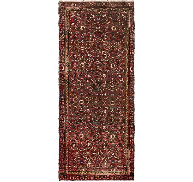 3' 6 x 8' 6 Hossainabad Persian Run...