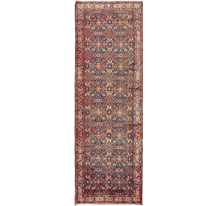 HandKnotted 3' 3 x 9' 10 Hossainabad Persian Run...