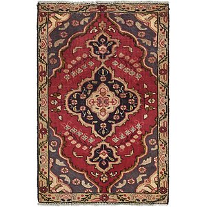 Unique Loom 3' x 4' 6 Tabriz Persian Rug