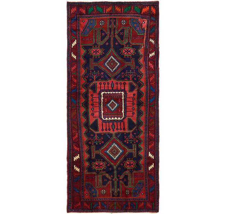4' 2 x 10' Zanjan Persian Runner Rug