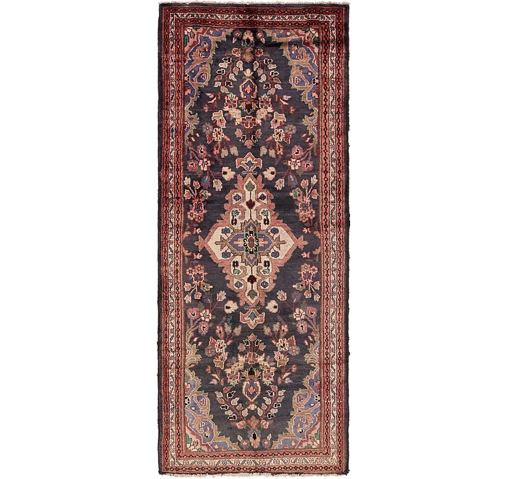3' 7 x 9' 9 Hamedan Persian Runner ...