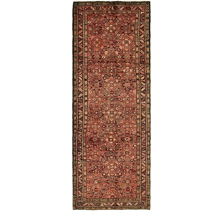3' 5 x 9' 8 Hossainabad Persian Run...