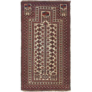 3' 1 x 5' 5 Balouch Persian Rug