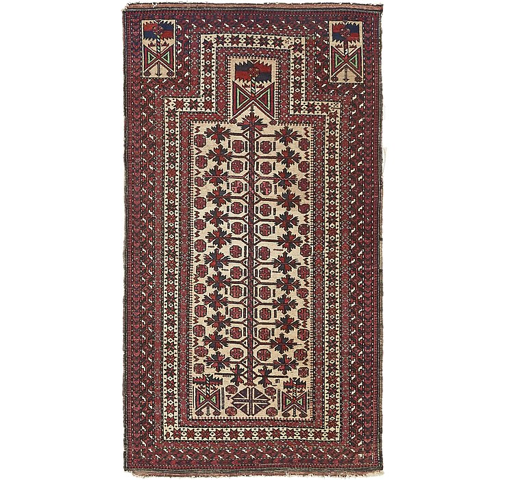 3' 1 x 5' 5 Balouch Persian Rug