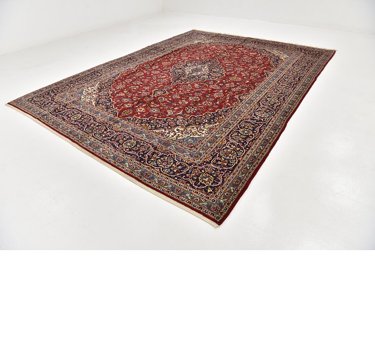 HandKnotted 9' 10 x 13' 3 Kashan Persian Rug