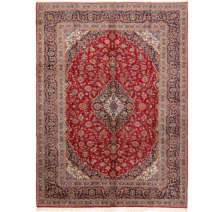 9' 10 x 13' 3 Kashan Persian Rug