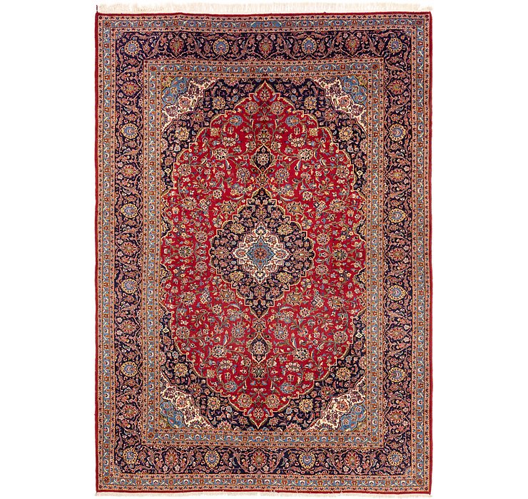 9' 2 x 13' 2 Kashan Persian Rug