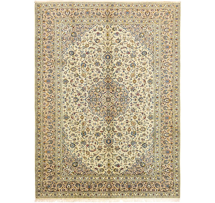 9' 10 x 13' 5 Kashan Persian Rug