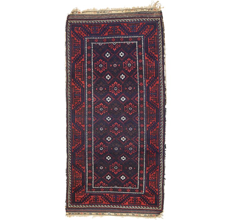 3' 4 x 6' 10 Zanjan Persian Rug