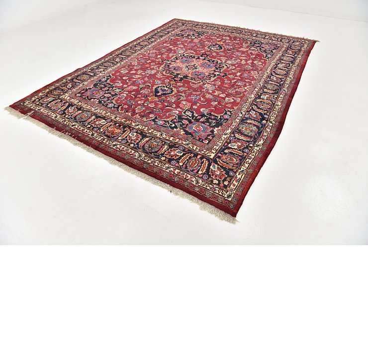 HandKnotted 8' x 10' 8 Mashad Persian Rug
