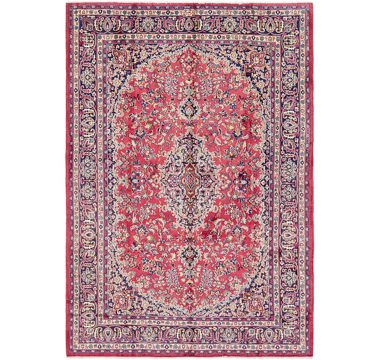 8' x 11' 7 Mashad Persian Rug