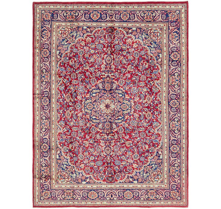 9' 6 x 12' 9 Kashan Persian Rug
