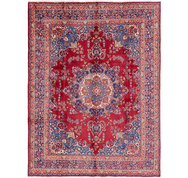 9' 5 x 12' 3 Mashad Persian Rug