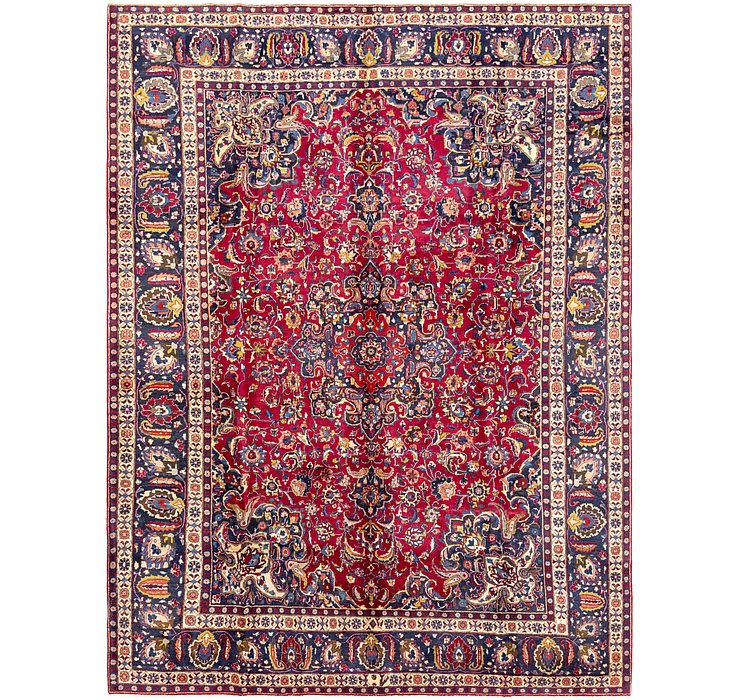 9' 8 x 12' 10 Mashad Persian Rug