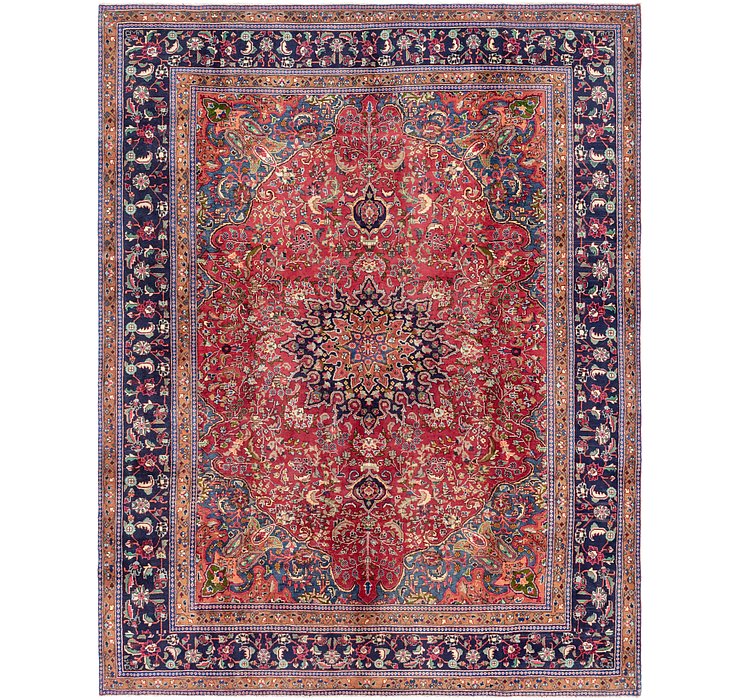9' 8 x 12' 7 Mashad Persian Rug