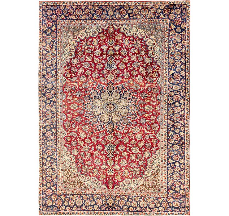 9' 6 x 13' 4 Isfahan Persian Rug