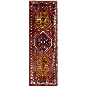 3' 9 x 11' 3 Meshkin Persian Runner ...