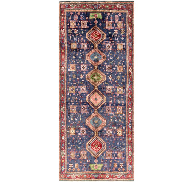 5' 2 x 12' 7 Meshkin Persian Runner ...