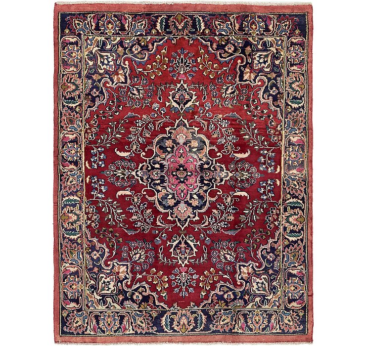 4' 10 x 6' 7 Mashad Persian Rug