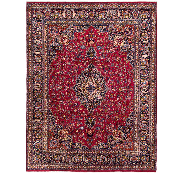 9' 10 x 12' 9 Mashad Persian Rug