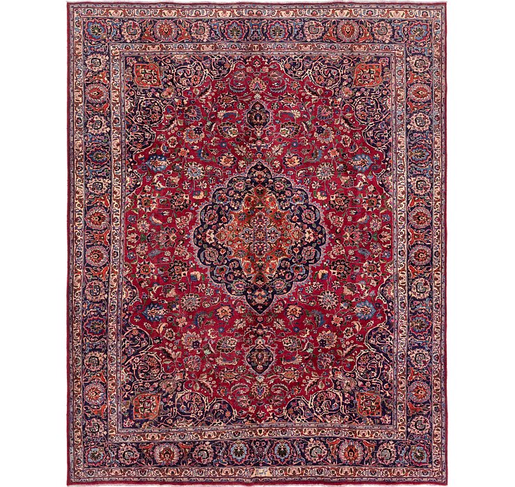 9' 9 x 12' 8 Mashad Persian Rug