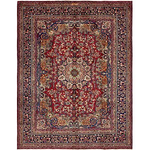 9' 9 x 12' 6 Mashad Persian Rug
