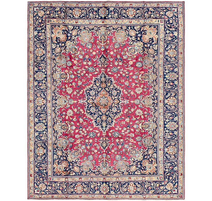 9' 9 x 12' 3 Mashad Persian Rug