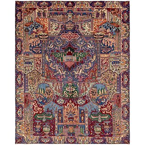 10' x 12' 6 Kashmar Persian Rug