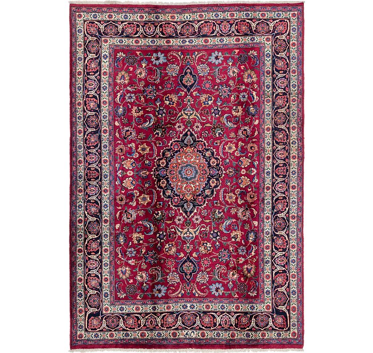 6' 8 x 9' 9 Mashad Persian Rug