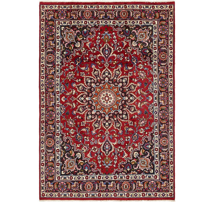 6' 8 x 9' 8 Mashad Persian Rug