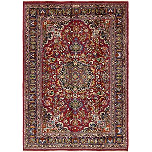 6' 10 x 9' 8 Mashad Persian Rug