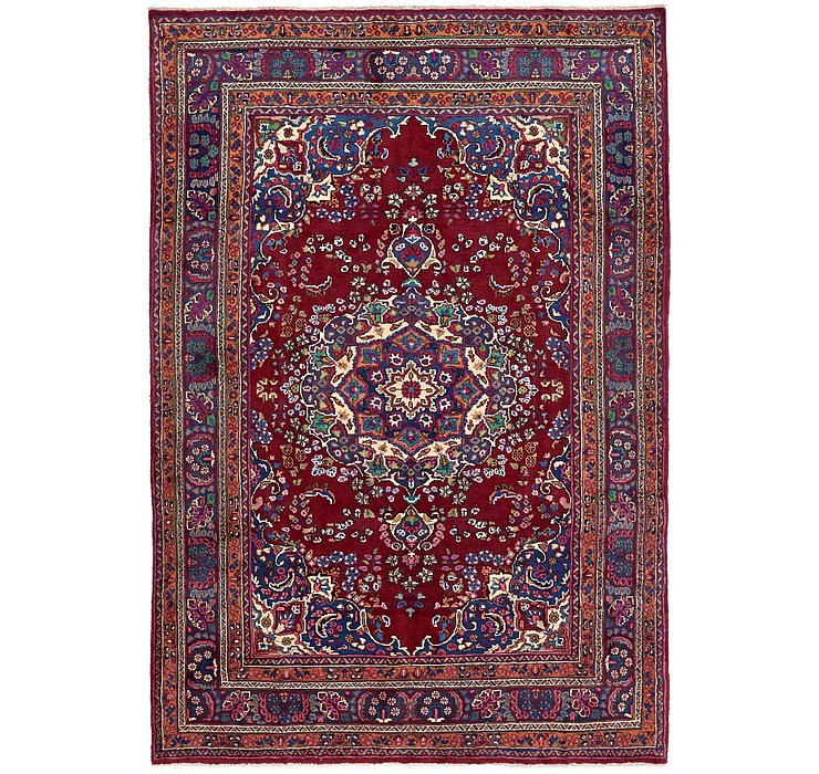 6' 5 x 9' 5 Mashad Persian Rug