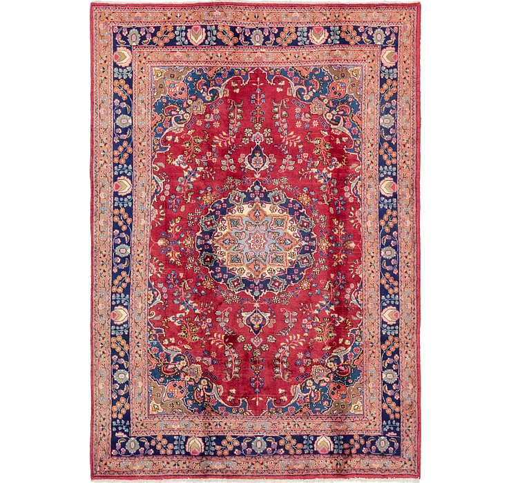 6' 6 x 9' 5 Mashad Persian Rug