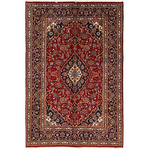 6' 6 x 9' 7 Mashad Persian Rug