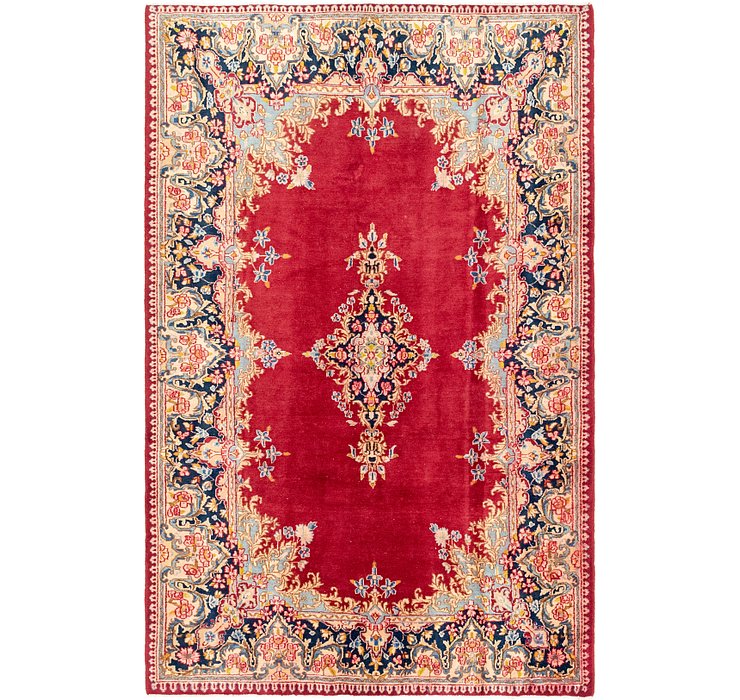 5' 10 x 9' Kerman Persian Rug