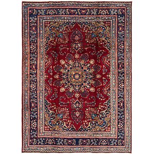 Unique Loom 6' 7 x 9' 4 Mashad Persian Rug