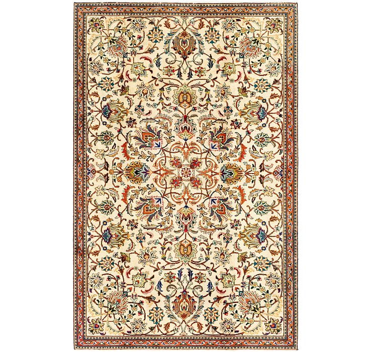5' 10 x 9' Tabriz Persian Rug