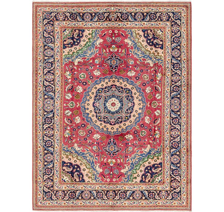 8' x 11' 4 Mashad Persian Rug