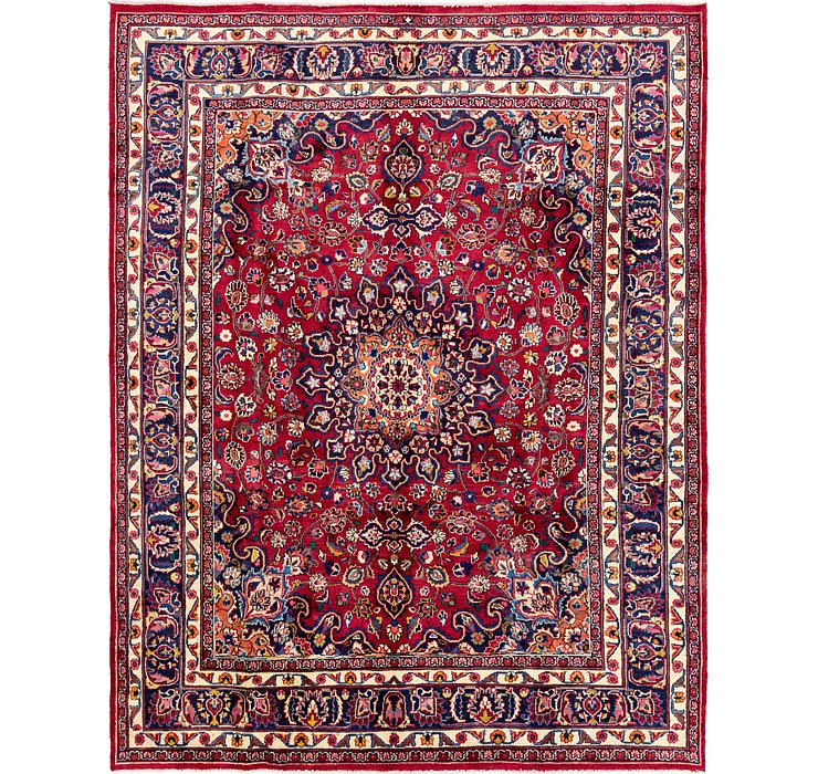 9' 4 x 11' 8 Mashad Persian Rug