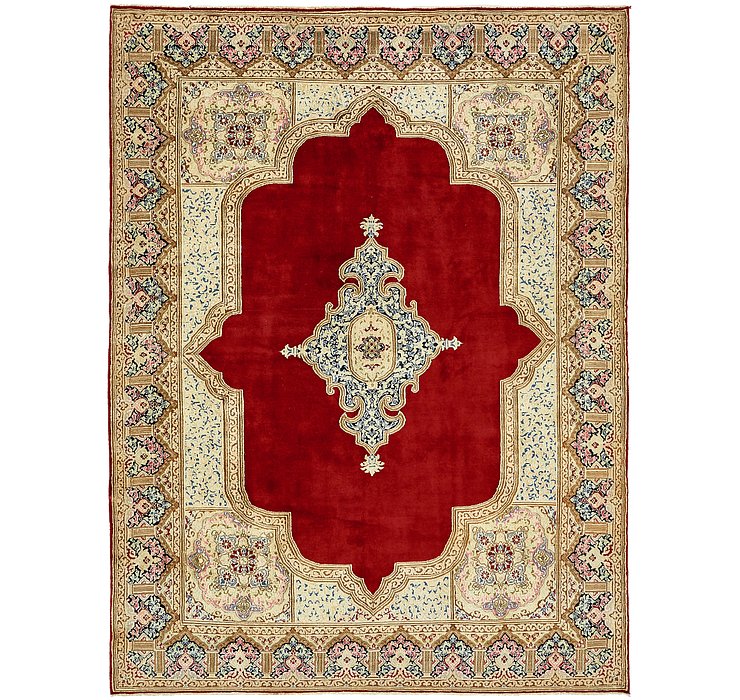 9' 7 x 12' 5 Kerman Persian Rug