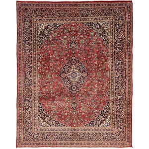 9' 8 x 12' 3 Mashad Persian Rug