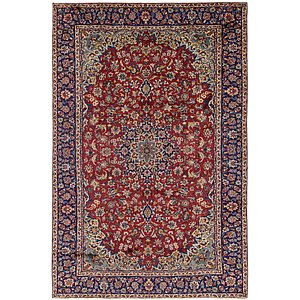 8' 4 x 12' 10 Isfahan Persian Rug
