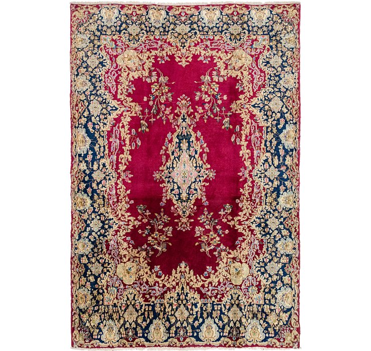 6' 4 x 9' 4 Yazd Persian Rug