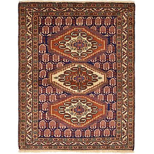3' 8 x 4' 8 Yalameh Persian Rug