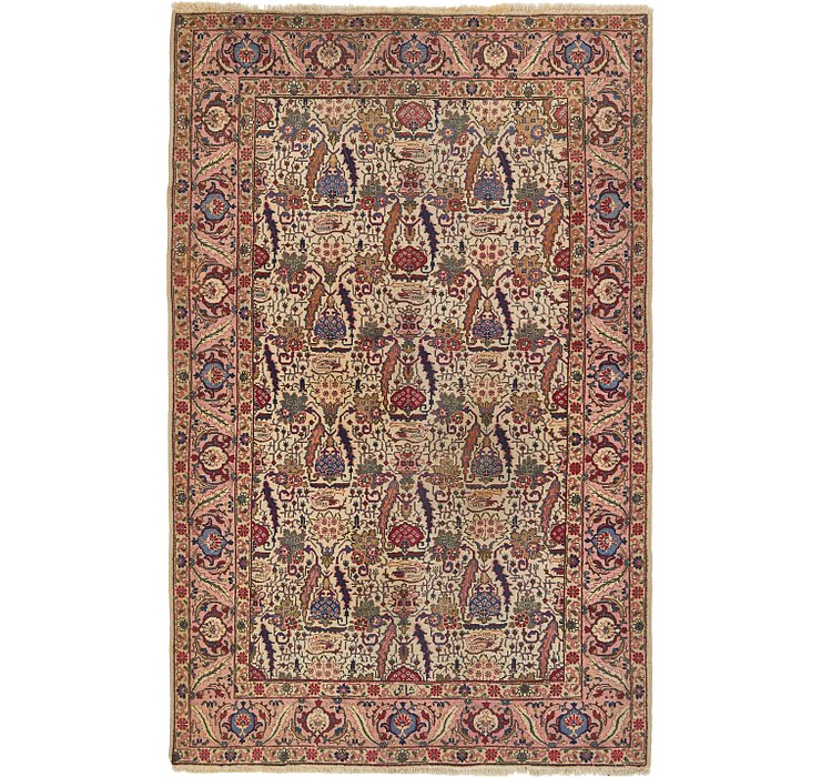 6' 2 x 9' 8 Tabriz Persian Rug
