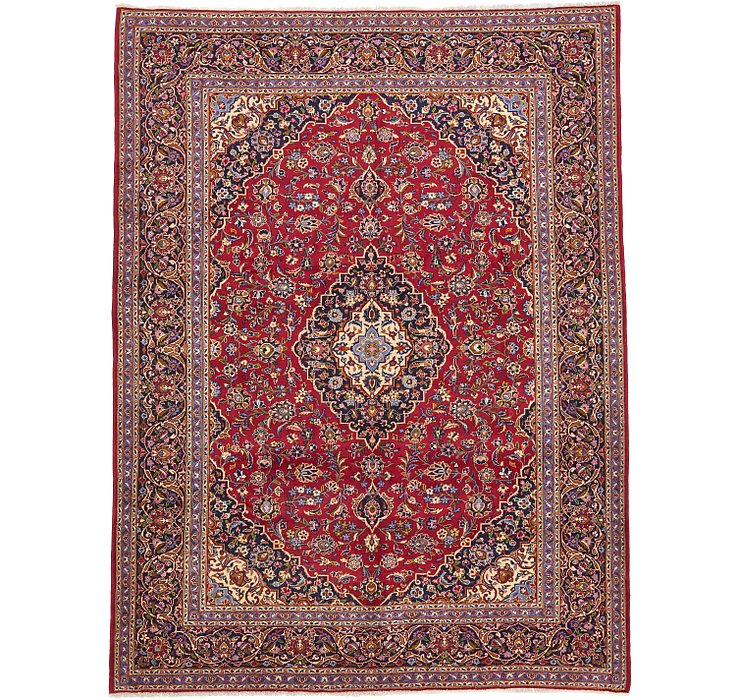HandKnotted 9' 7 x 12' 8 Kashan Persian Rug