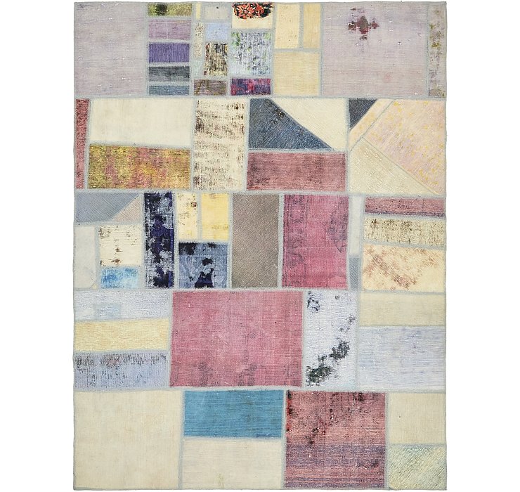HandKnotted 5' 9 x 7' 7 Ultra Vintage Persian Rug