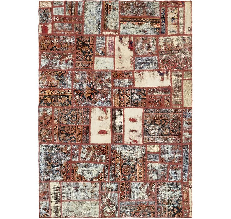 6' 4 x 9' Ultra Vintage Persian Rug