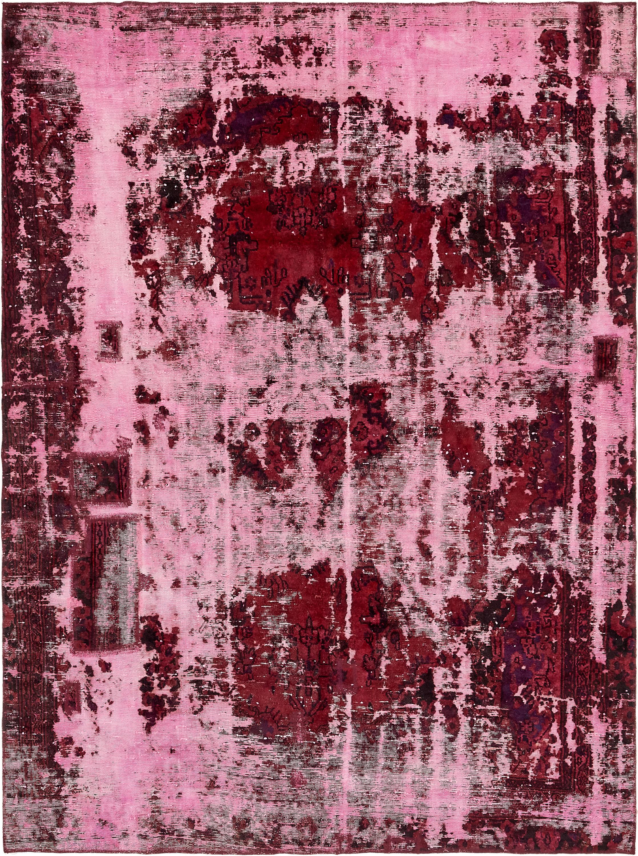 Pink 7' 5 x 10' Ultra Vintage Persian Rug eSaleRugs